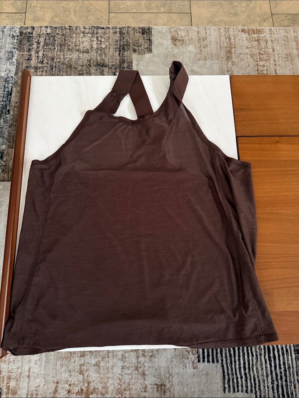Brown Racerback Women's Tank Top - Classic Everyday Layering